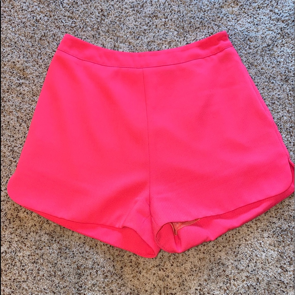 Hot Pink High Rose Shorts